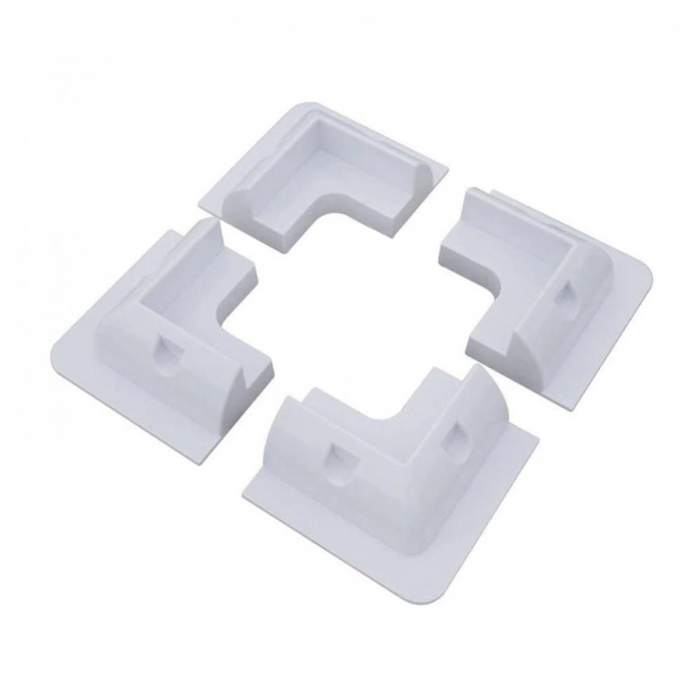 4 Pieces Solar Panel Mounting Corner Set