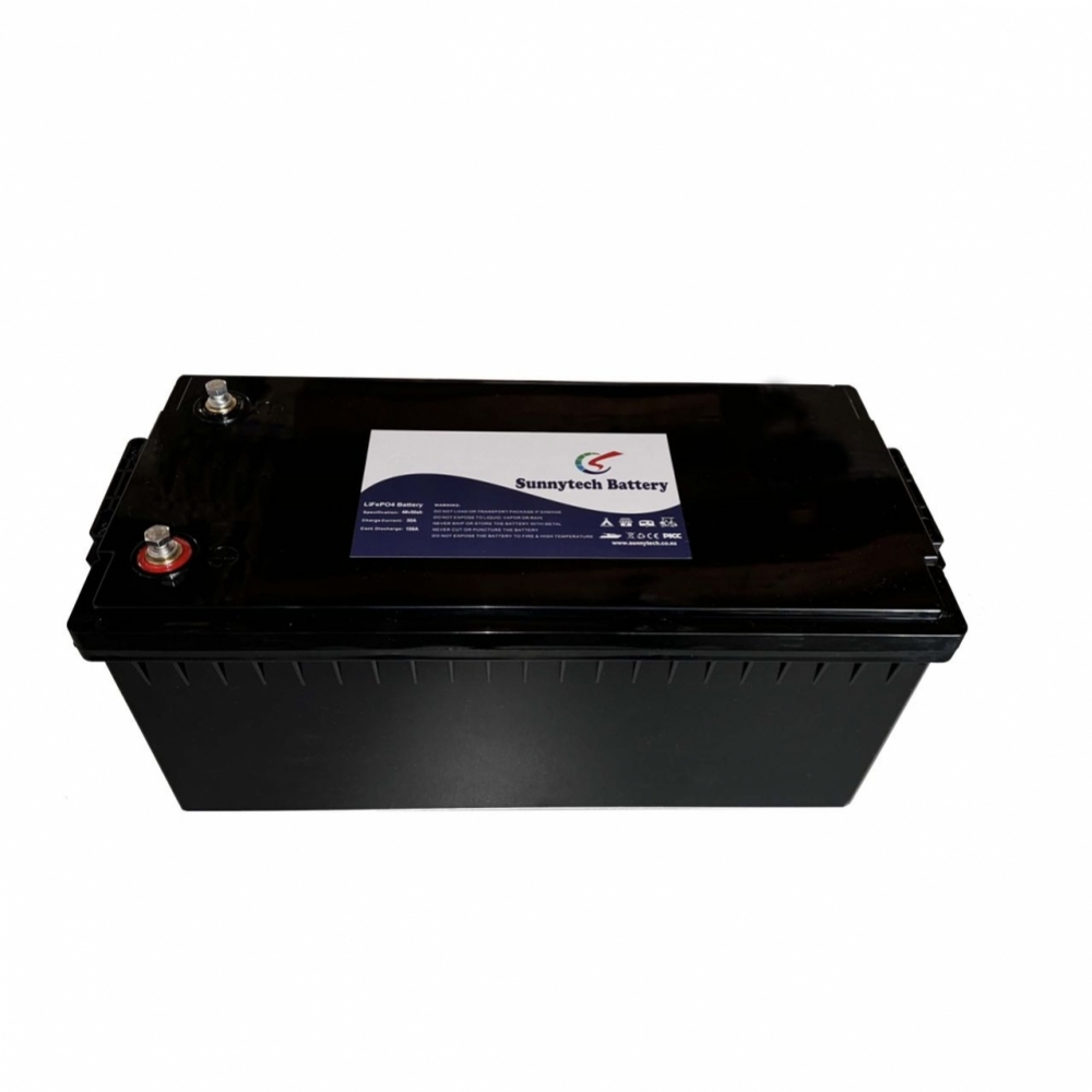 24V 25.6V 100AH Lithium Iron Phosphate LiFePO4 Battery with CATL Cells + Smart BMS + Bluetooth