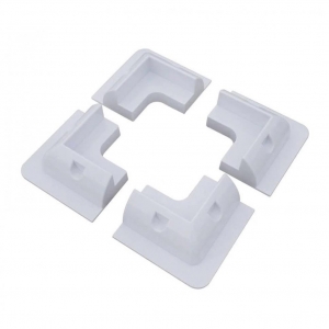 4 Pieces Solar Panel Mounting Corner Set